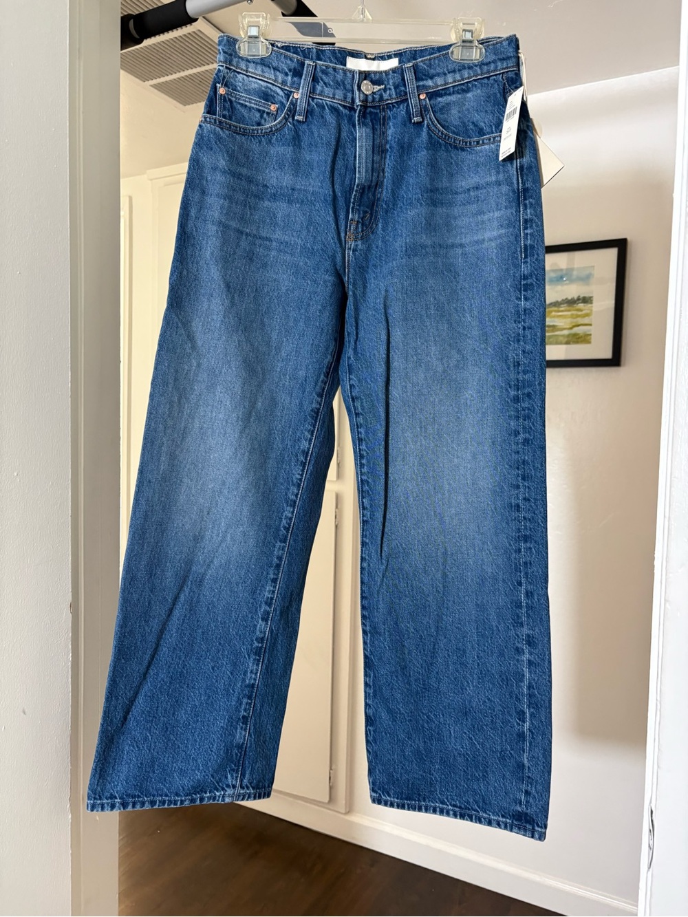 MOTHER Women's Boyfriend Jeans — Medium Blue Wash
